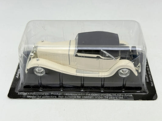 BUGATTI TYPE 41 ROYALE AmerCom Kremowy 1:43