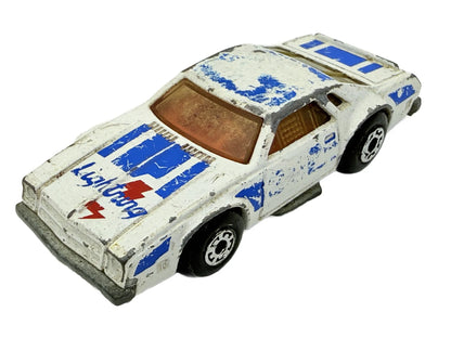 Chevy Pro Stocker Matchbox 1980 Biały 1:64 Made in England 2xMetal