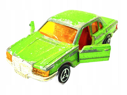 MERCEDES 450 SE, Majorette, Made in France, Die cast No. 209, Zielony, 1:60