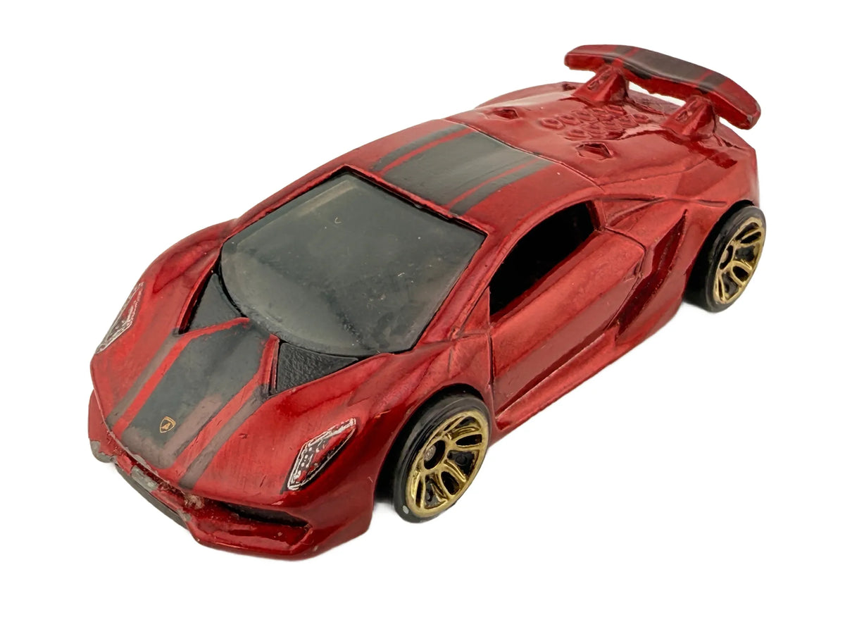 Lamborghini Sesto Elemento Hot Wheels 2013 Czerwony 1:64
