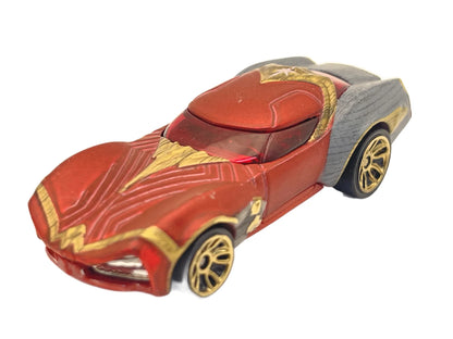 WONDER WOMAN, Hot Wheels 2016, Die cast DJM20, Czerwony, 1:64, Resoraki