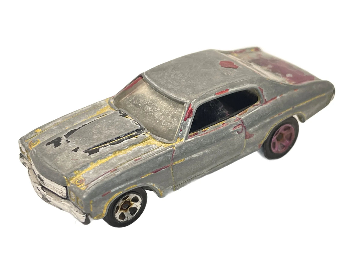 1970 Chevelle Ss, Hot Wheels, Resoraki, Die cast 1:64
