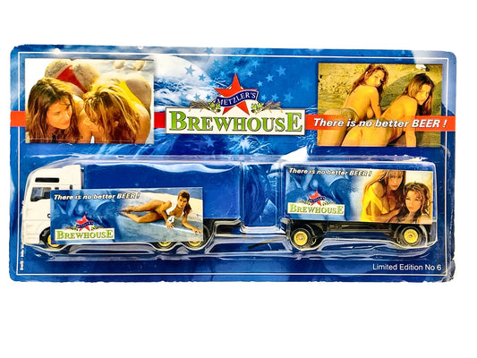 Man Tga Gefra-Werbung 1:87 Niebieski Blister Promocyjny Mettler's Brewhouse