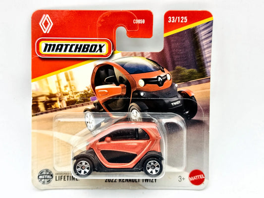 Renault Twizy Matchbox 2024 Superfast 1:64 Blister Pomarańczowy