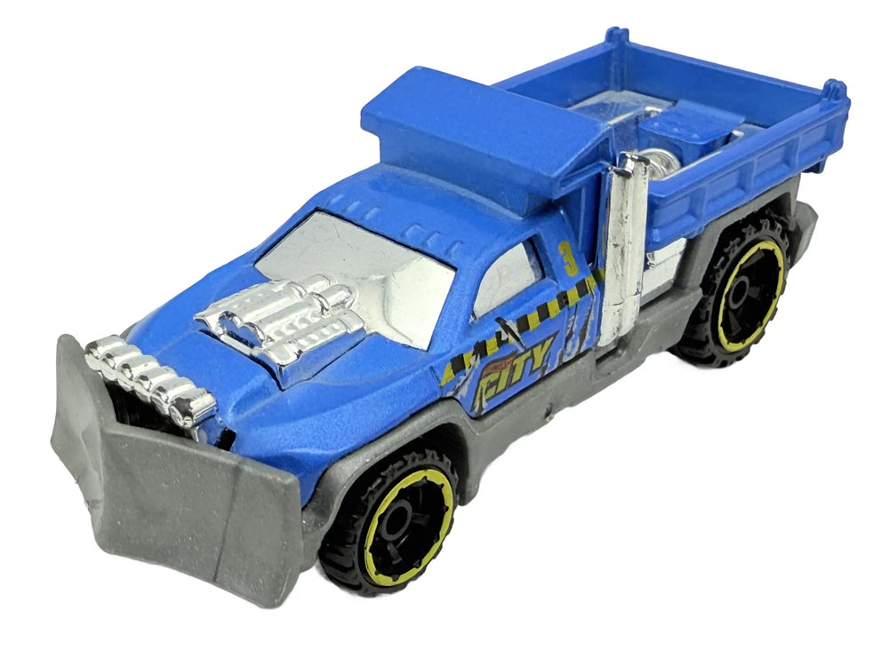 SO PLOWED / PŁUG ŚNIEŻNY Hot Wheels 2013 Niebieski 1:64