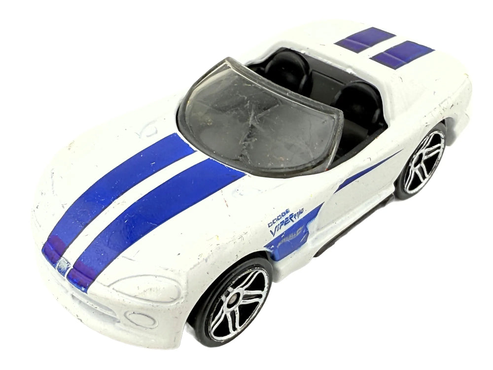 DODGE VIPER RT/10 CABRIO, Hot Wheels 2016, Die cast DVB66, Biały, 1:64