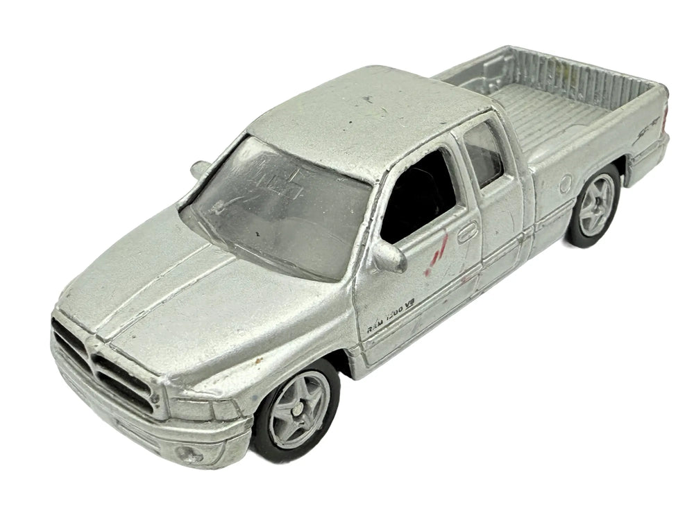 DODGE RAM, Welly, Resoraki, Die cast, Srebrny 1:64