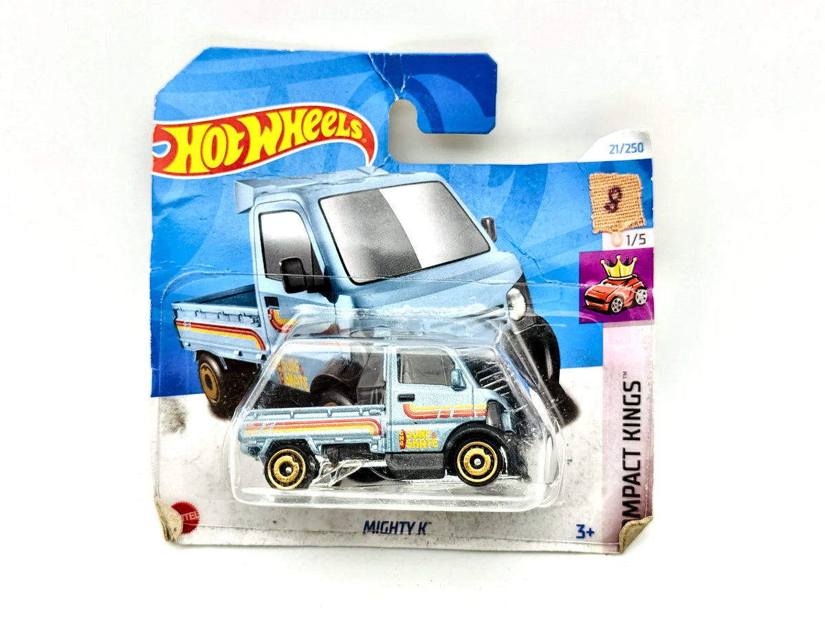 Mighty K Hot Wheels 2024 Compact Kings 1:64 Blister Niebieski