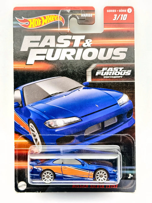 Nissan Silvia S15 Hot Wheels 2022 Fast & Furious 1:64 Blister