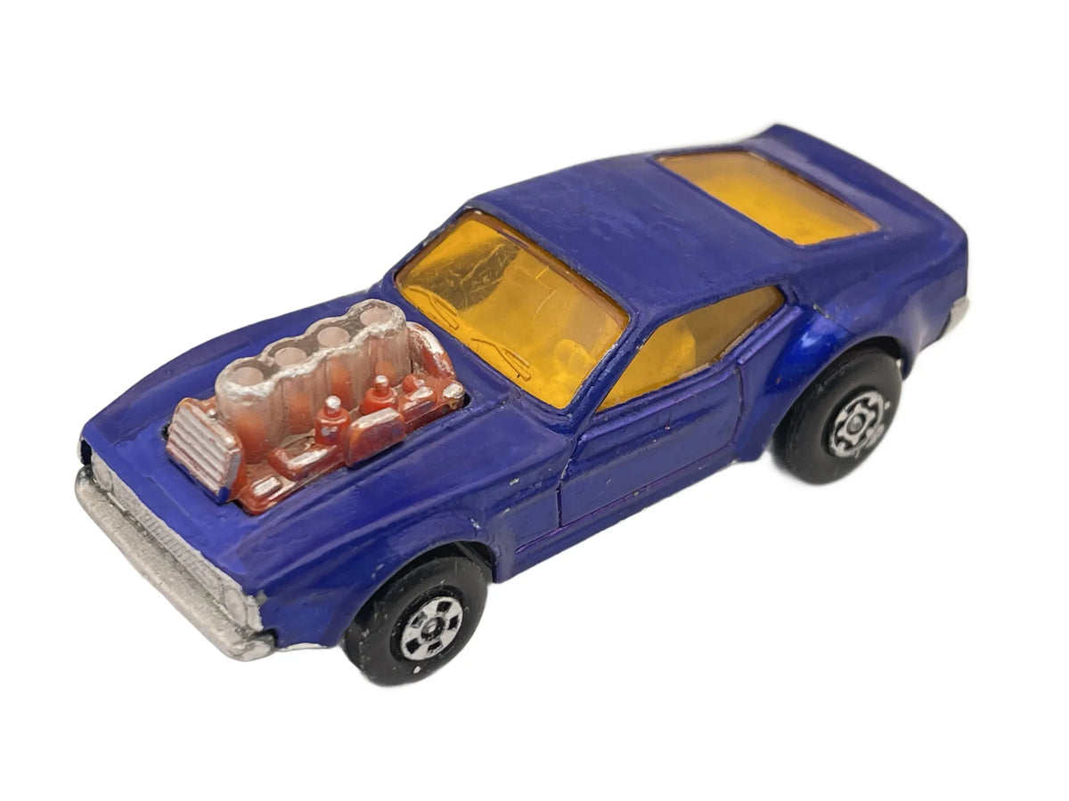 Mustang Piston Popper, Matchbox, Made in England, Resoraki, Die cast 1:64