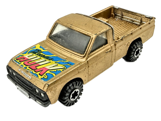 MAZDA B1600 PICK-UP HULK, Corgi 1981, Made in Gt Britain, Złoty, 1:36