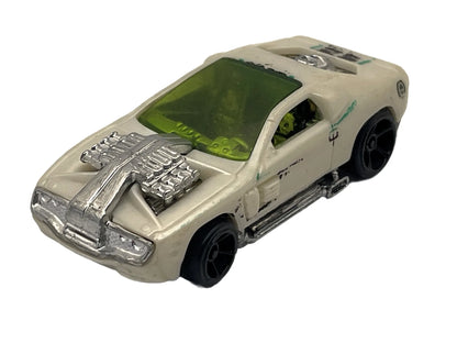 HOLLOWBACK, Hot Wheels, Die cast 536, Biały, 1:64, Resoraki