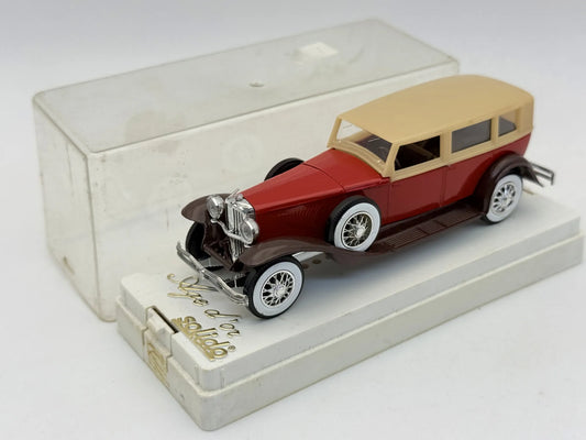 DUESENBERG MODEL J (1931) Age D'Or Solido Bordowy 1:43 Made in France