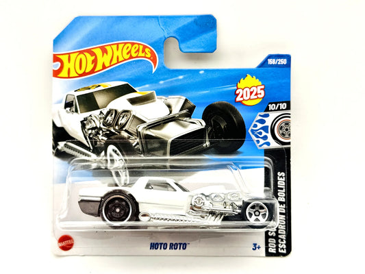 Moto Roto Hot Wheels 2025 Rod Squad 1:64 Blister Srebrny