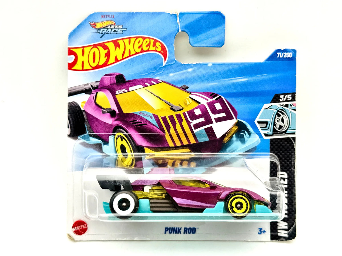 Punk Rod Hot Wheels 2025 HW Modified 1:64 99 Blister Fioletowy