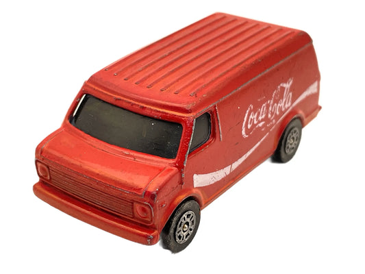 U.S. VAN Coca Cola, Corgi Juniors, Made in Great Britain, Czerwony, 1:64