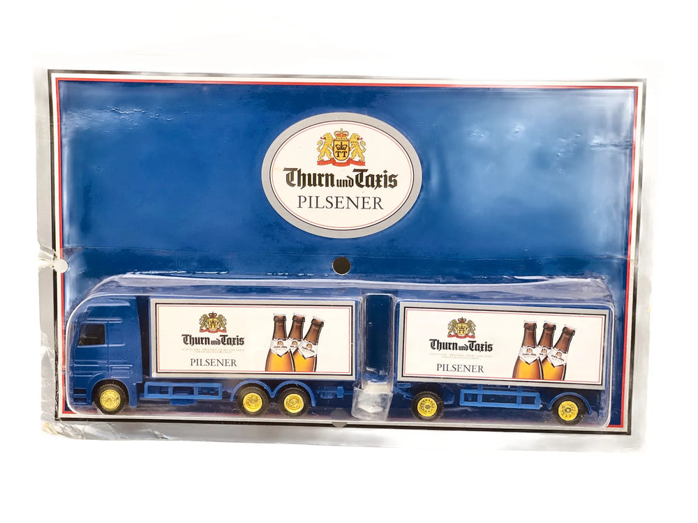 Mercedes-Benz Actros Hümmer 1:87 Niebieski Blister Thurn und Taxis Pilsener
