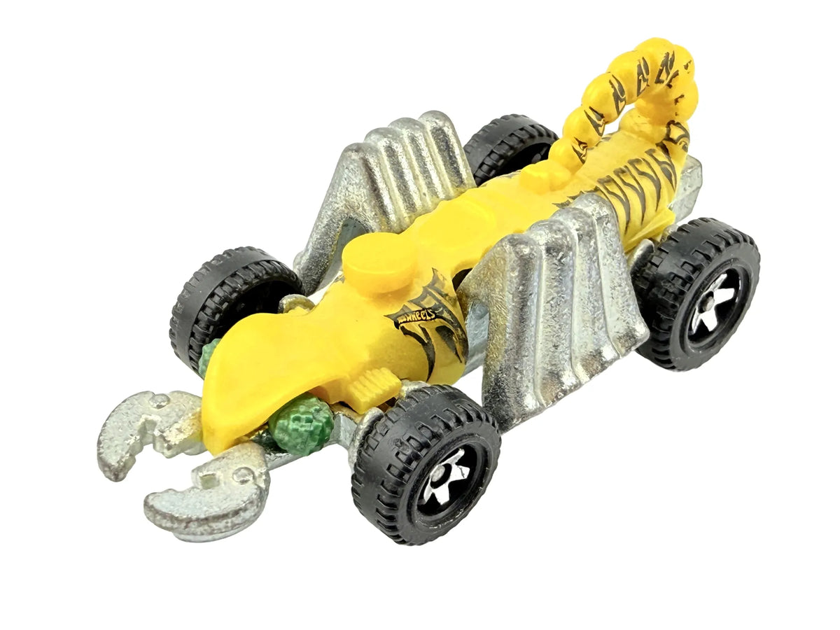 EEVIL WEEVIL, Hot Wheels 2010, Die cast 2062, Żółty, 1:64, Resoraki