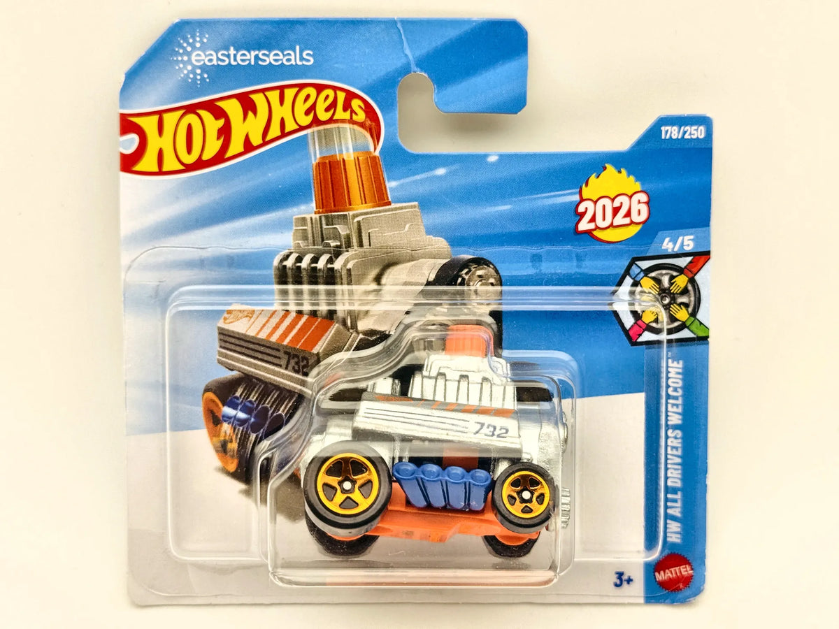 Fantasy Car Hot Wheels 2026 Hw All Drivers Welcome 1:64 732 Blister Srebrny