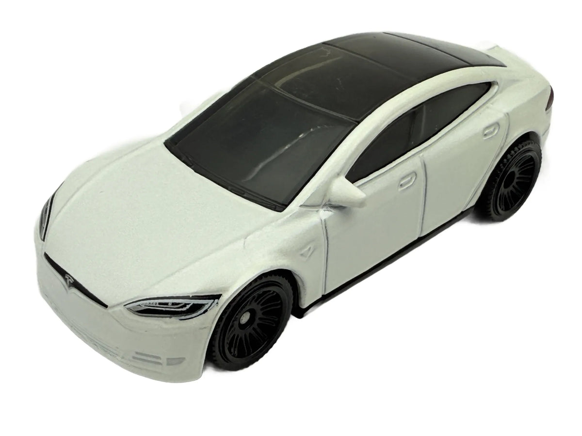 Tesla Model S Matchbox 2022 Biały 1:64 Sedan