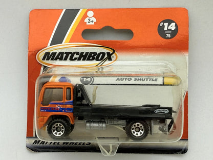 Ciężarówka AUTO SHUTTLE Mainline Matchbox 2000 Pomarańczowy 1:64