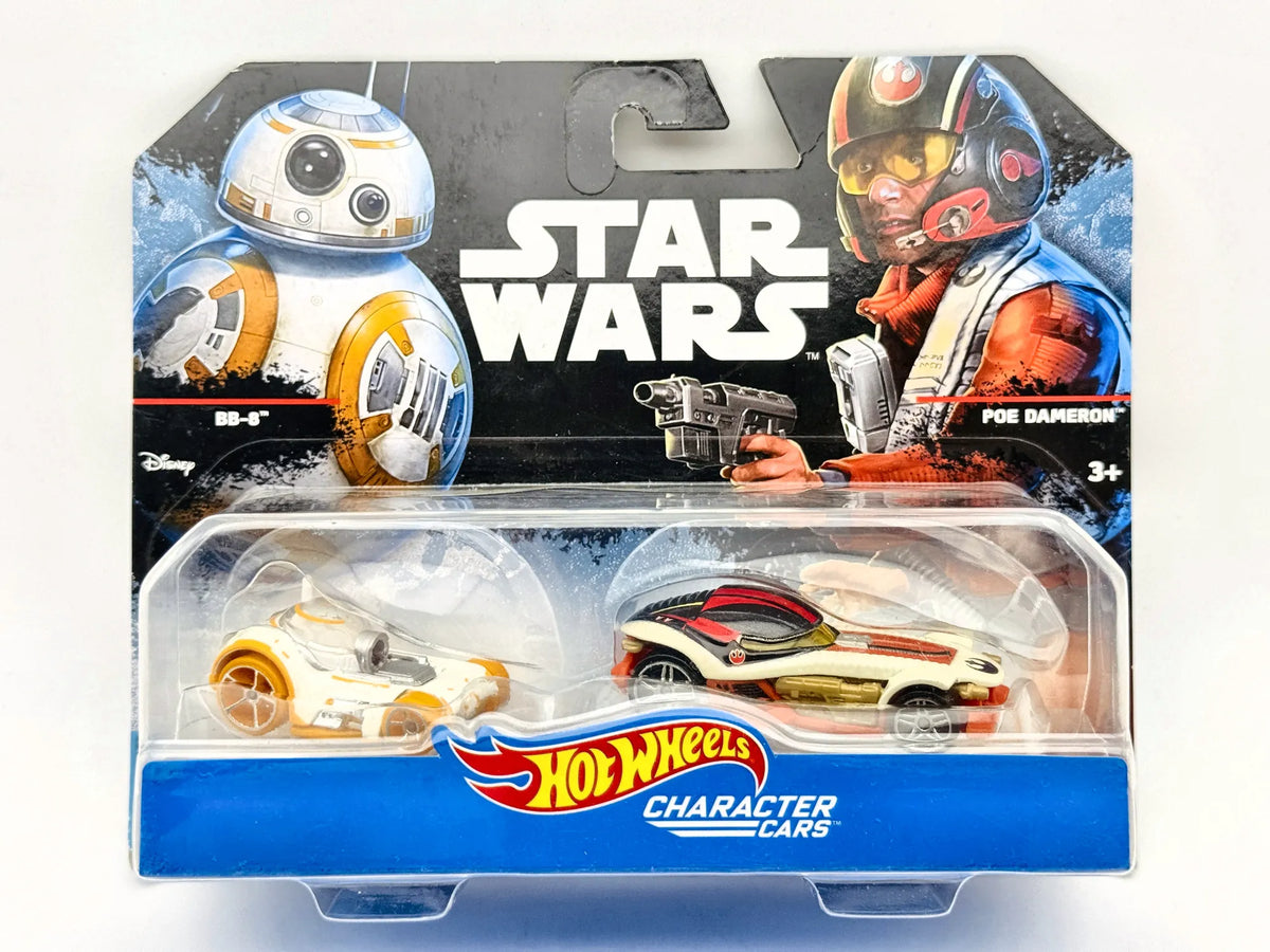 Bb-8 & Poe Dameron Hot Wheels 2014 Star Wars 1:64 Blister