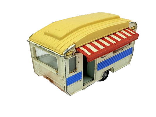 Przyczepa Kempingowa, Corgi, made in Great Britain, die cast resoraki