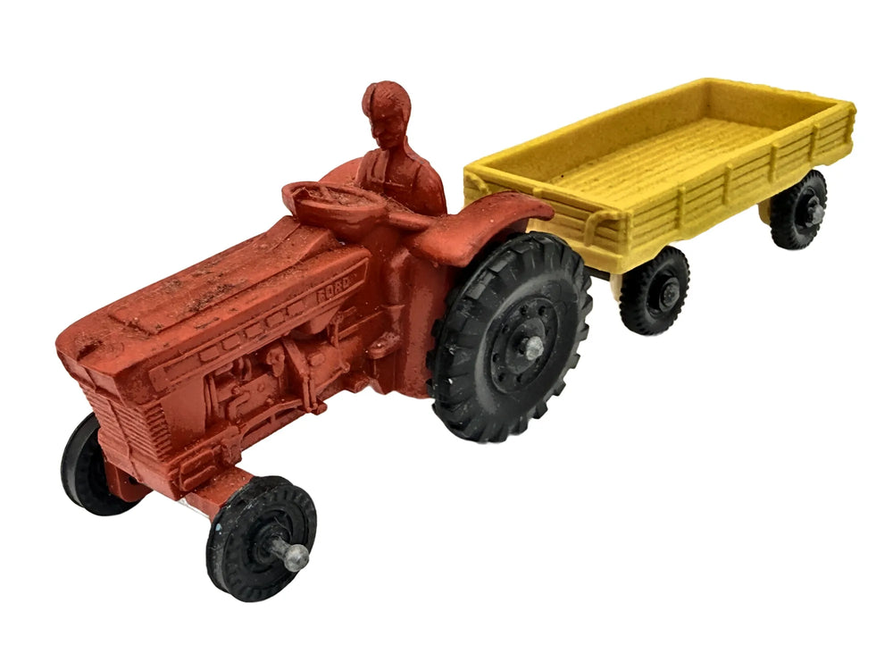 Traktor Ford 5000 Tractor Stavanger 1969 Czerwony 1:64 Made in Norway