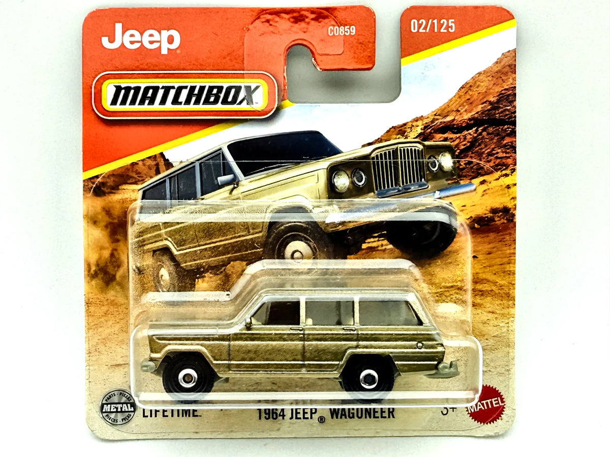 Jeep Wagoneer Matchbox 2024 Superfast 1:64 Blister Beżowy