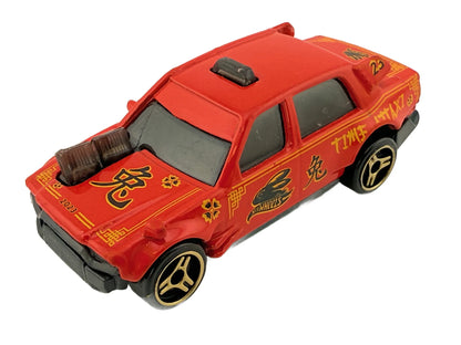 Time Attaxi Hot Wheels 2015 Czerwony 1:64