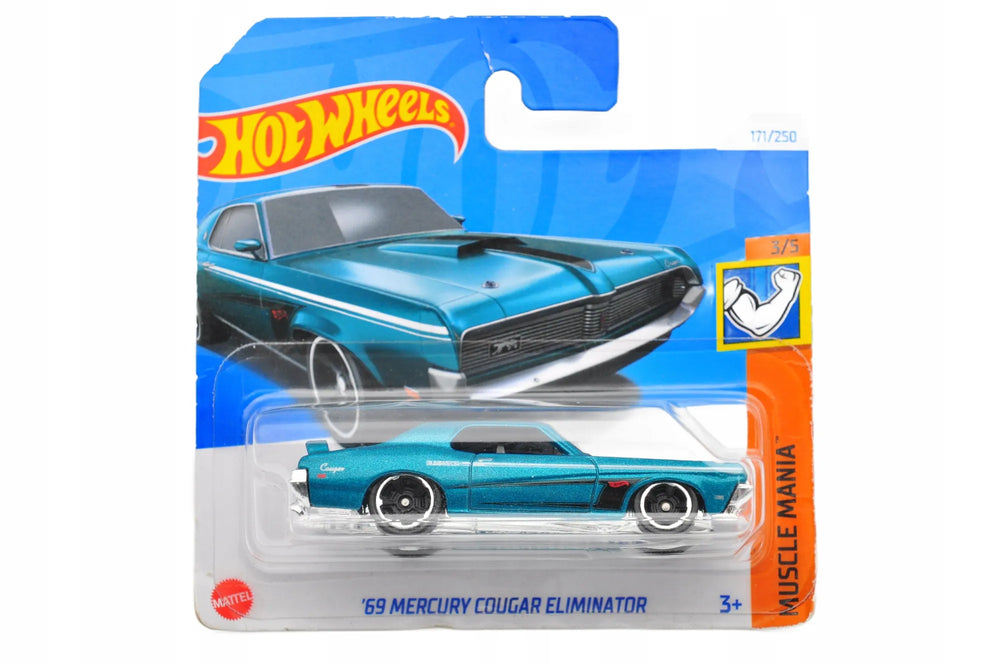 '69 MERCURY COUGAR ELIMINATOR Hot Wheels 2024 Niebieski 1:64