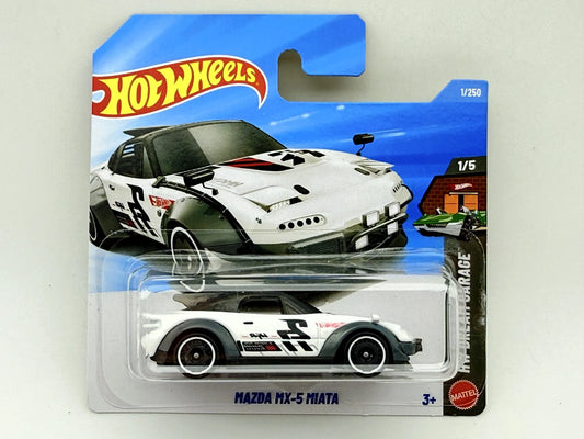 MAZDA MX-5 MIATA Hot Wheels 2026 Biały 1:64
