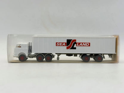 Ciężarówka Container Sattelzug / Sea Land Wiking 1:87 Made in West Germany