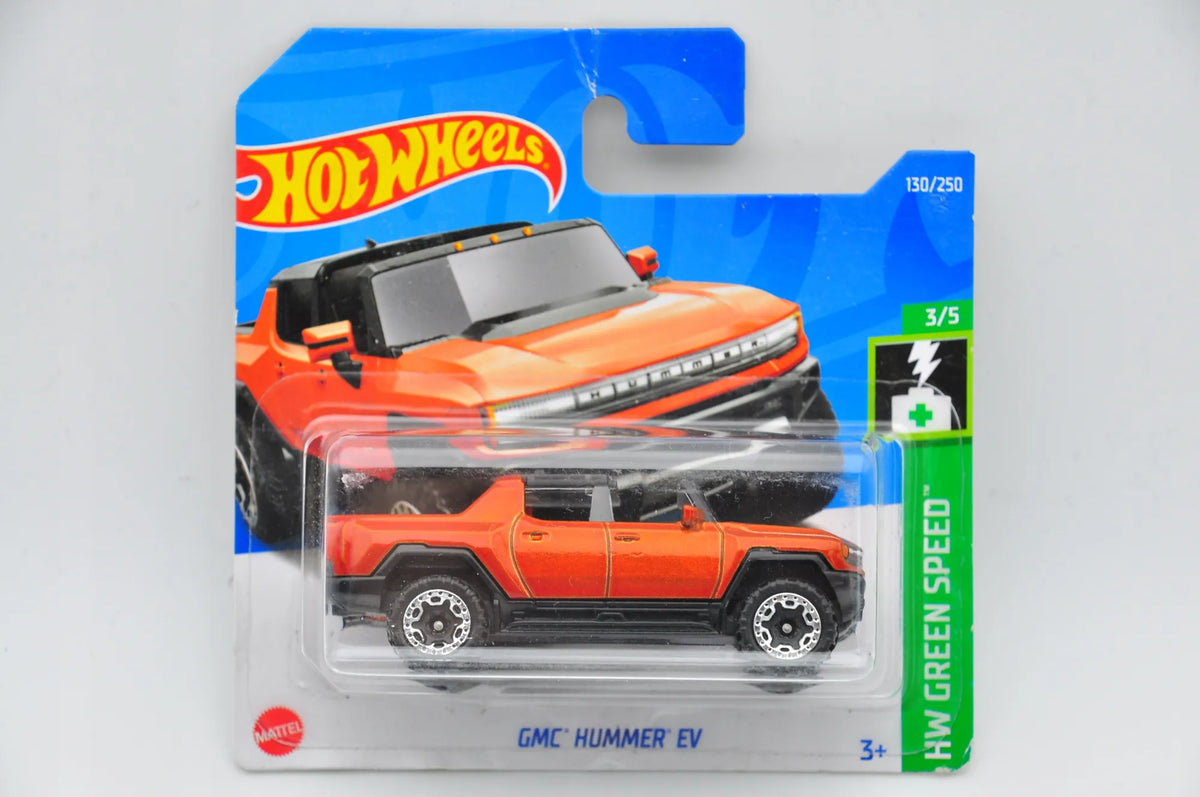 Gmc Hummer Ev HW Green Speed Hot Wheels 2022 Pomarańczowy 1:64