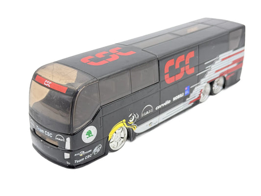 MAN AUTOBUS zespołu kolarskiego Team CSC, 2B Toys, Die cast, Czarny, 1:32