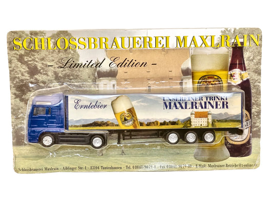 MAN TRUCK DGD 1:87 SCHLOSSBRAUEREI MAXLRAIN Blister Biały Promocyjny