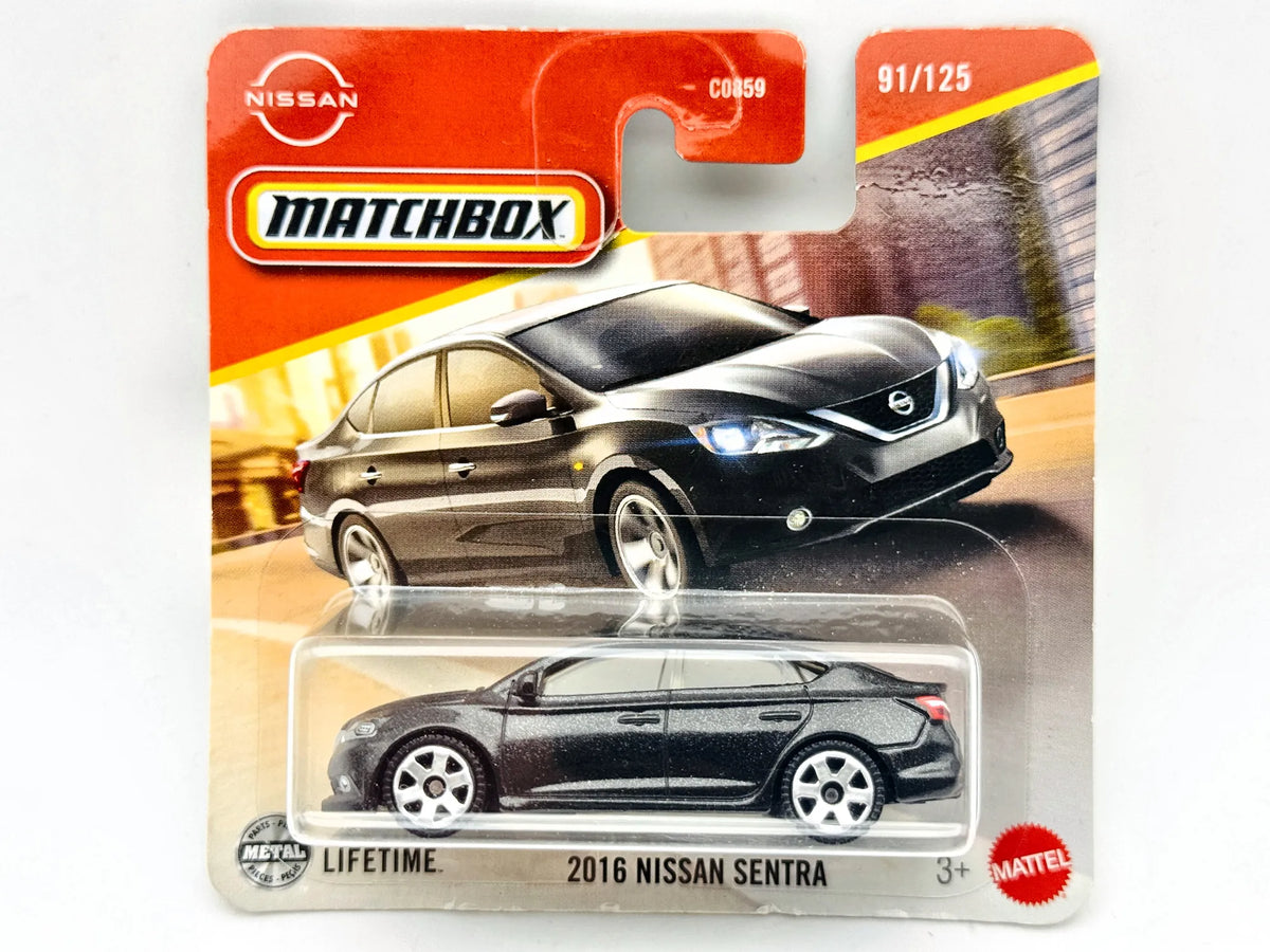 Nissan Sentra Hot Wheels 2025 Mainline 1:64 Blister Szary