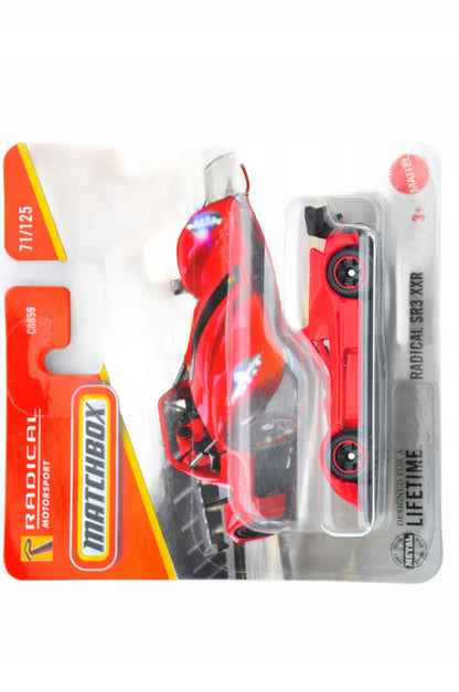 RADICAL SR3 XXR Matchbox 2023 Czerwony 1:64