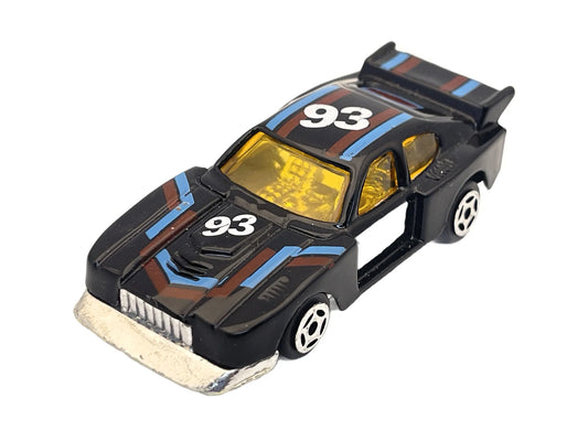 Jak Ford Capri Turbo, Marz Karz Summer, Vintage Die cast S8005 Czarny, 1:64