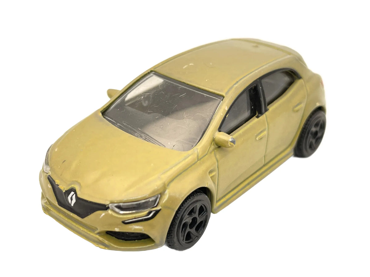 RENAULT MEGANE RS, Majorette, Die cast REF:222F Musztardowy, 1:63, Resoraki