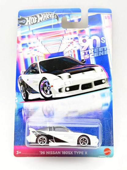 NISSAN 180SX TYPE X Hot Wheels 2024 Biały 1:64