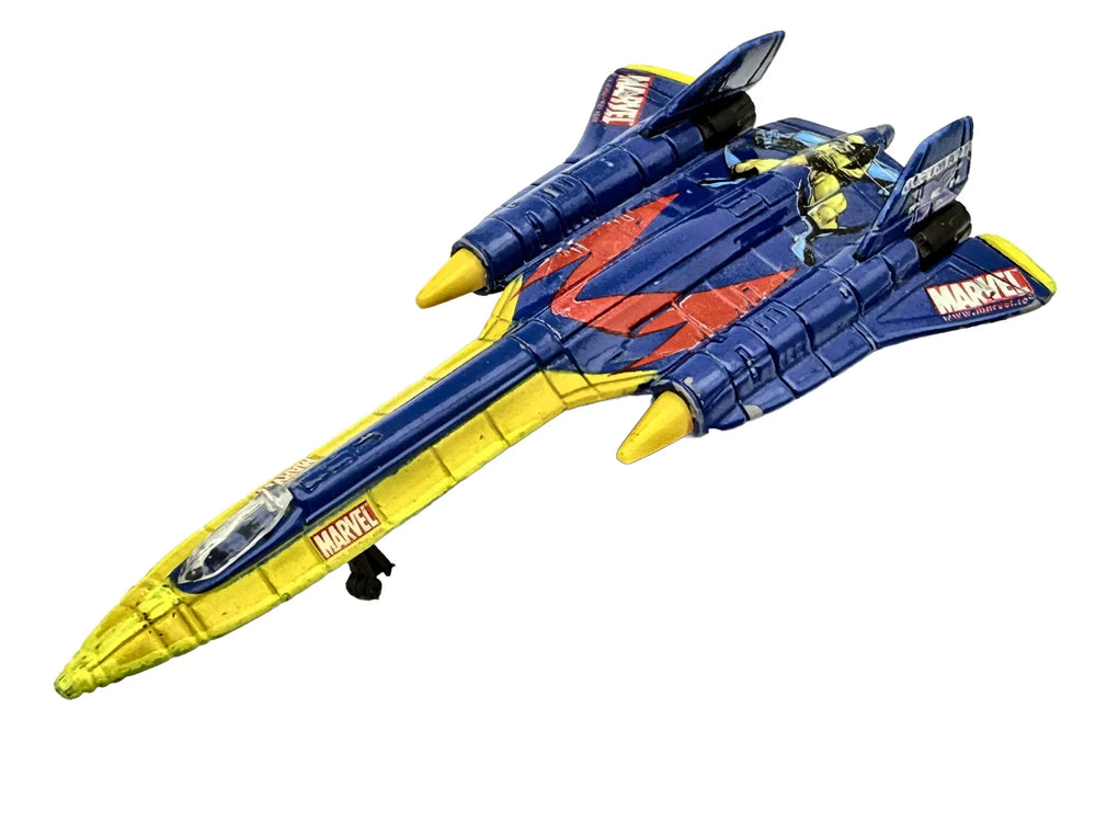 X-Jet SR-71 BLACK BIRD, Marvel X-MEN 2002, Maisto, Die cast 1:144, Resoraki
