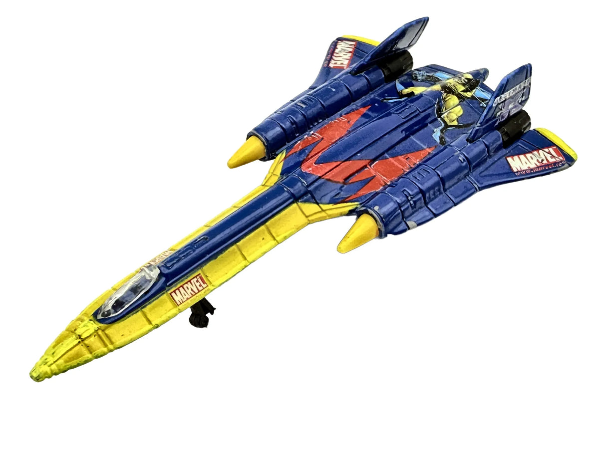 X-Jet SR-71 BLACK BIRD, Marvel X-MEN 2002, Maisto, Die cast 1:144, Resoraki