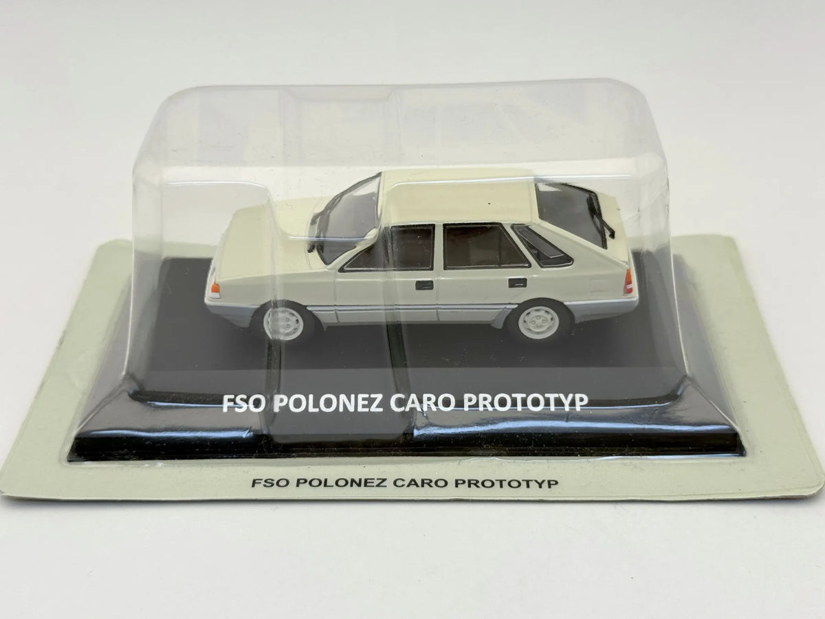 FSO POLONEZ CARO PROTOTYP Legendy FSO Deagostini Beżowy 1:43