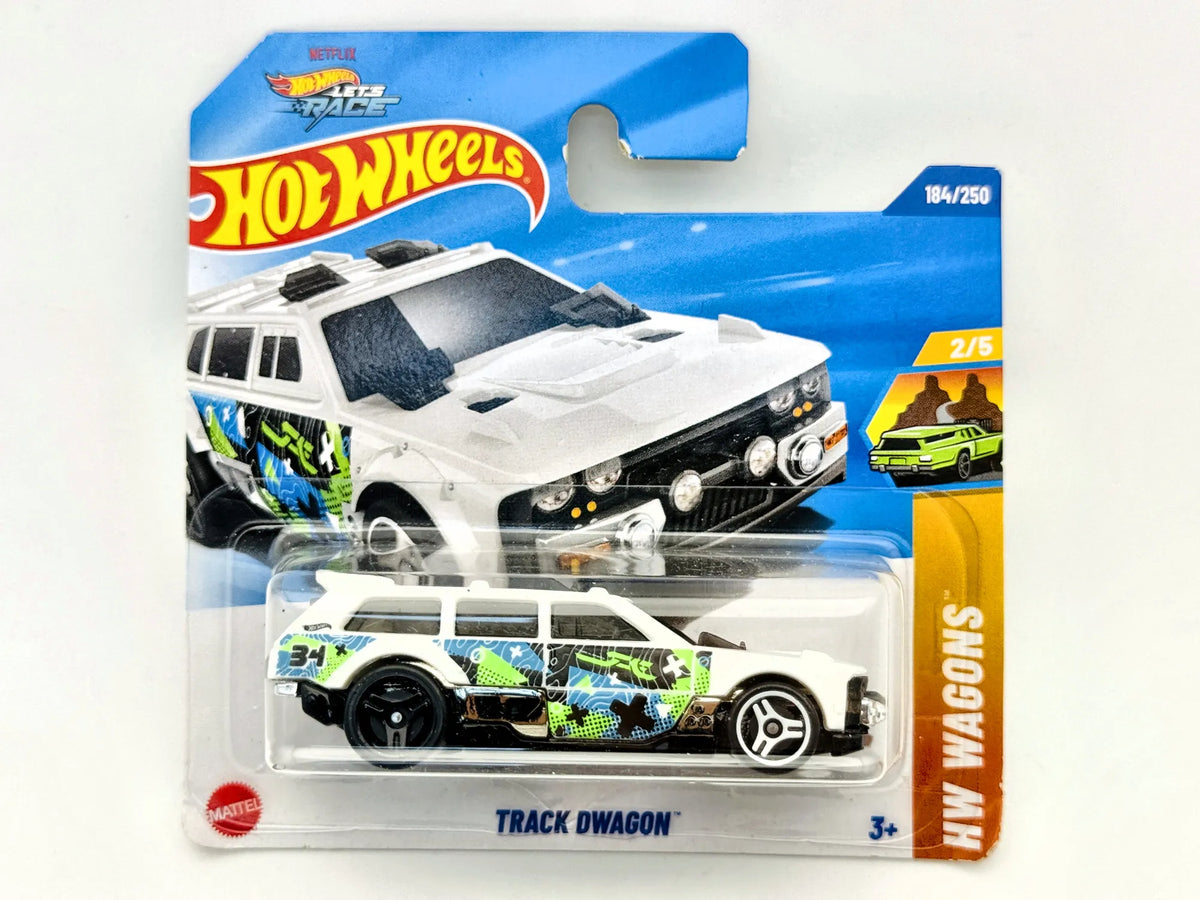 Track Dwagon Hot Wheels 2025 HW Vans 1:64 34 Blister Biały
