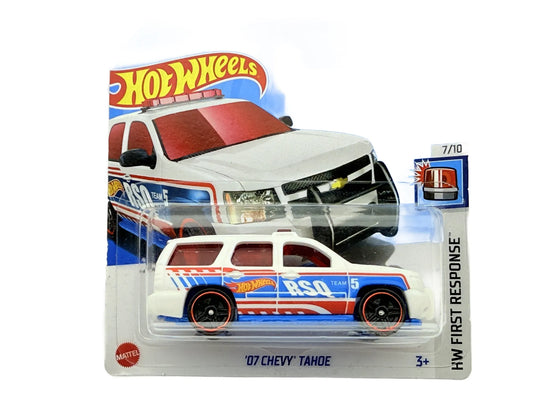 '07 CHEVY TAHOE Hot Wheels 2024 Biały 1:64