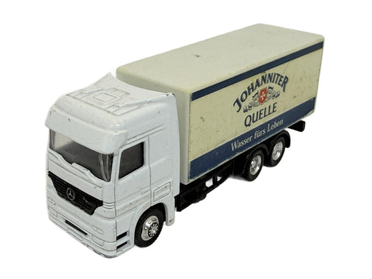 MERCEDES-BENZ ACTROS JOHANNITER QUELLE, Hummer Die cast Biały 1:87 Resoraki