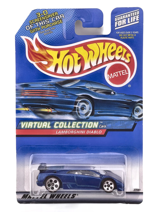 Lamborghini Diablo Hot Wheels 2000 Virtual Collection 1:64 Blister