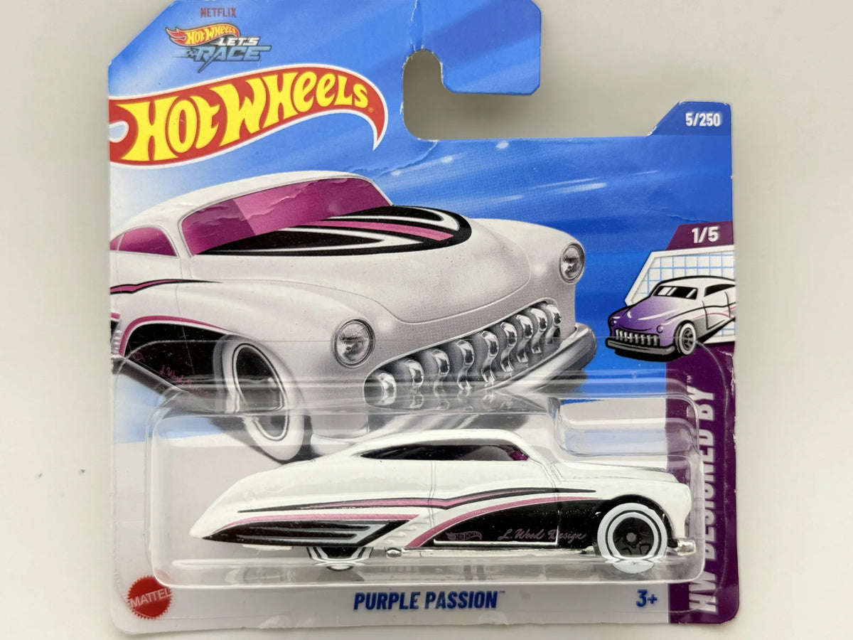 Purple Passion Mainline Hot Wheels 2025 Biały 1:64