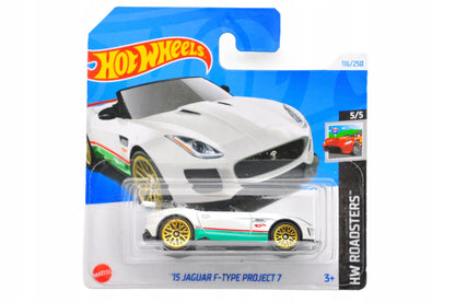 Jaguar F-Type Project 7 Hot Wheels 2024 Biały 1:64